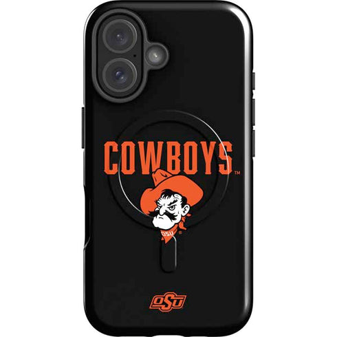 Oklahoma State University OSU Ride Em Cowboy iPhone 16 Plus Magsafe Impact Case